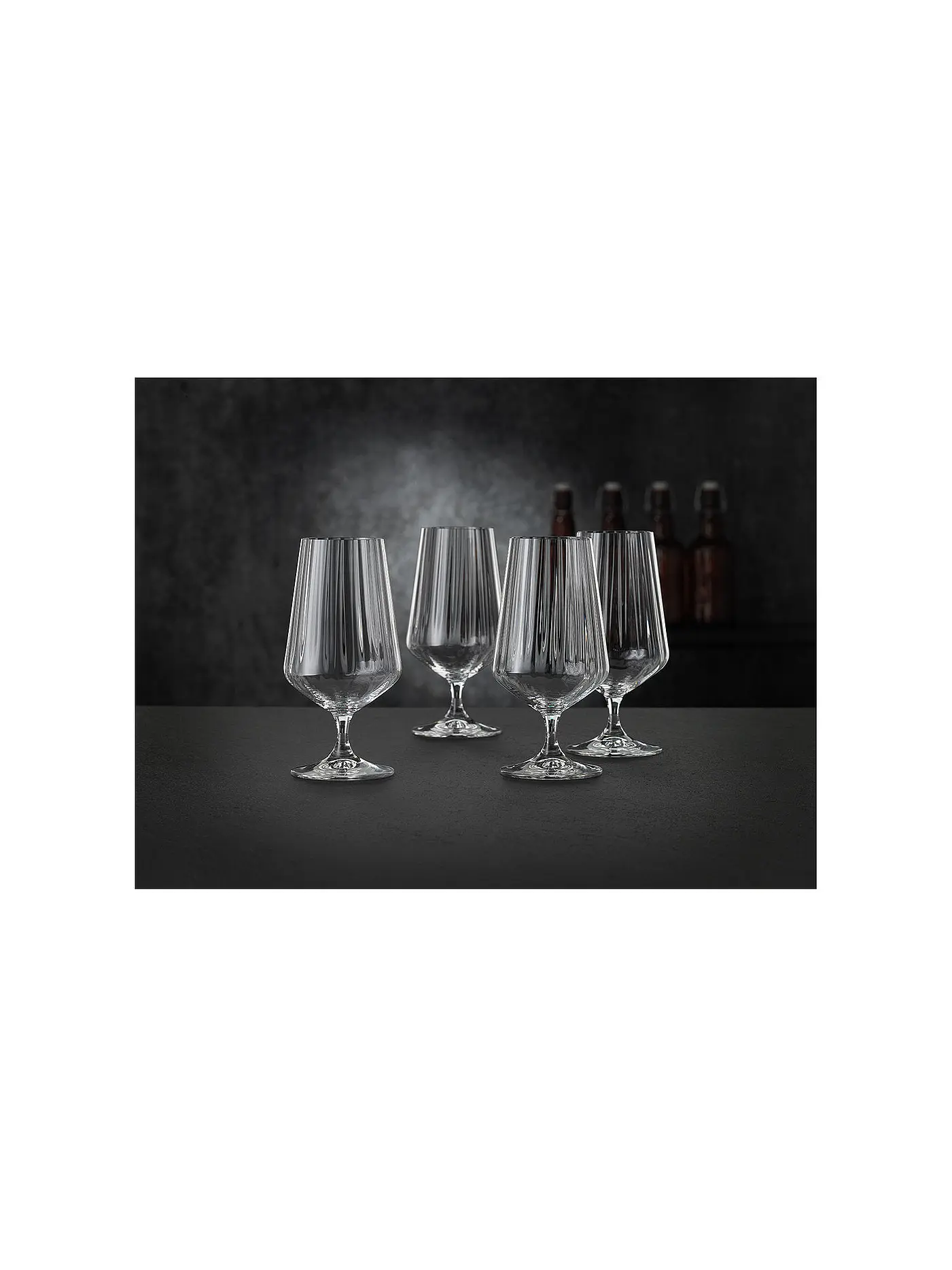 NACHTMANN | Bier Glas 4-er Set 380ml CELEBRATION Klar | 